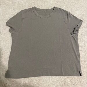 Lululemon Tan Short Sleeve Tee